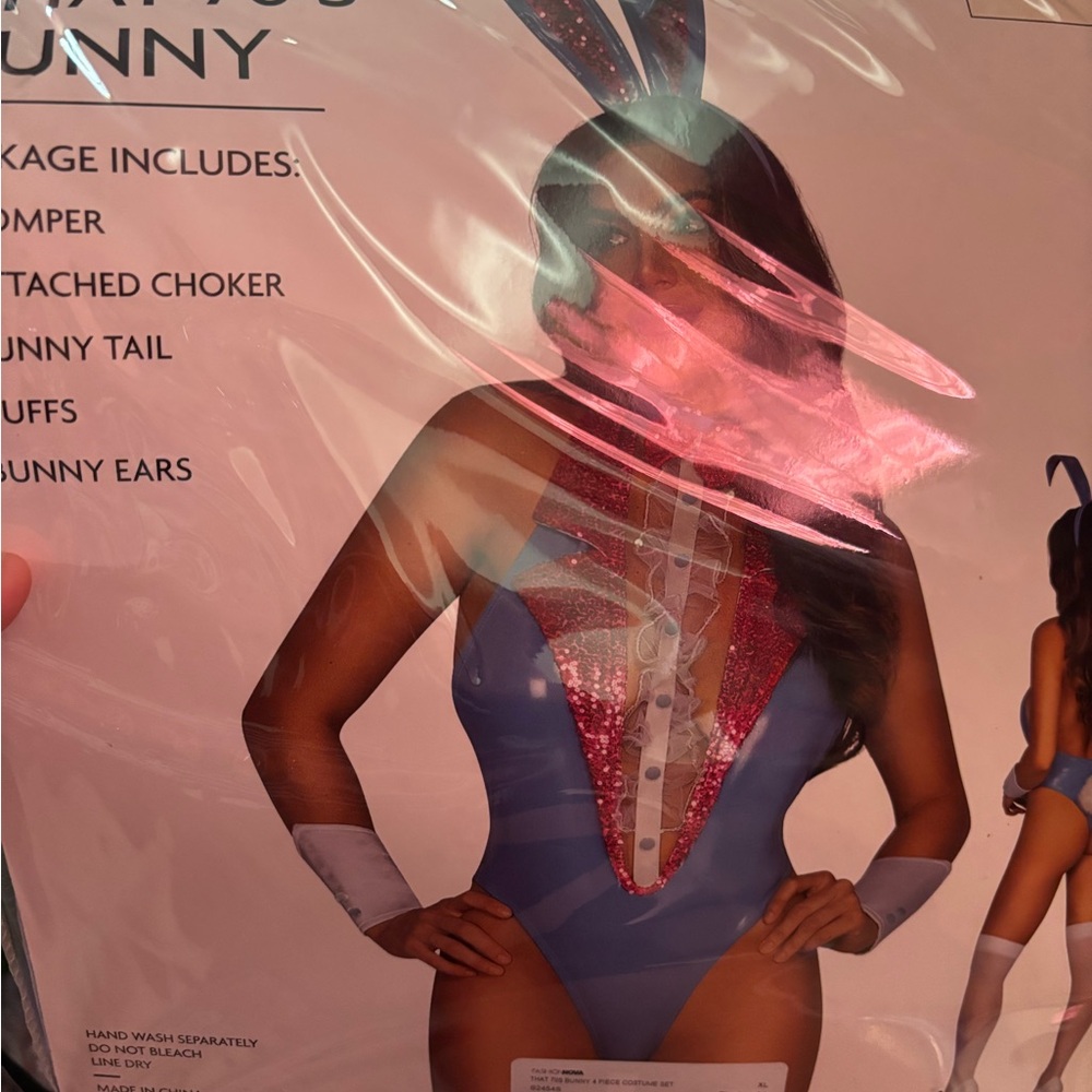 Fashion Nova Blue and Pink Intimates Collection